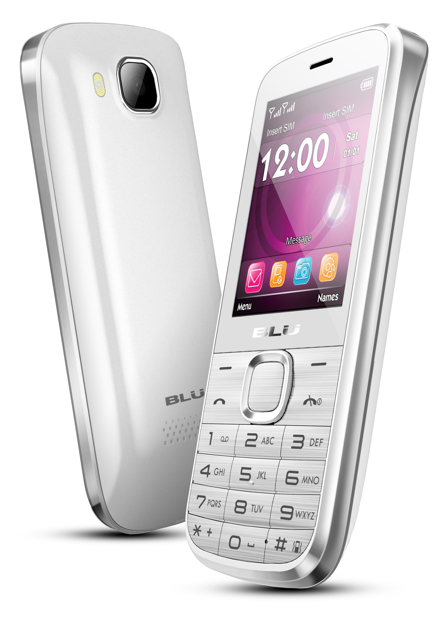 New BLU Diva T272T Unlocked GSM DualSIM Cell Phone White eBay