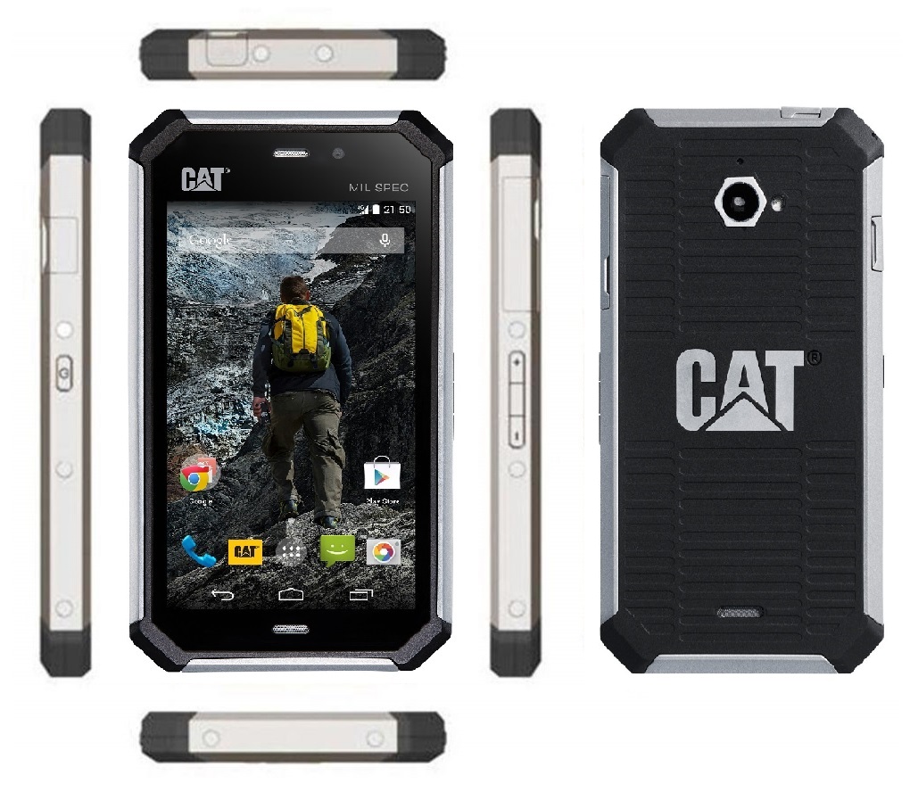 New CAT S50 8GB Unlocked GSM 4G LTE Military Grade + IP67 QuadCore